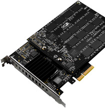 PCI Express 2.0 x4インターフェースによる高速転送を実現