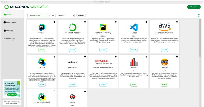 Anaconda Navigator