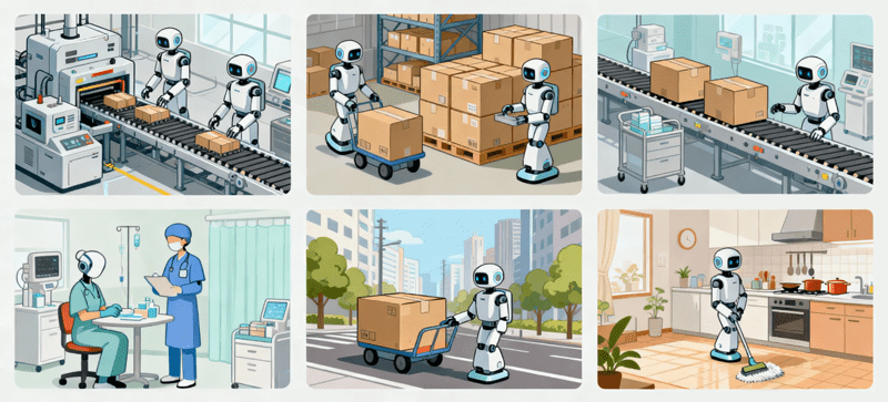 フィジカルAIが動く現場