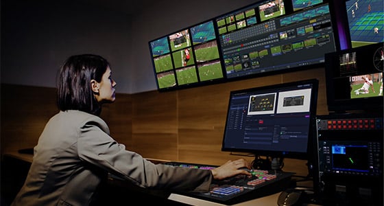 リモートプロダクションにも対応