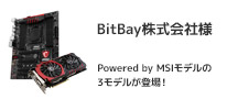NEXUS＆MSIのコラボレーションモデル BitBay株式会社