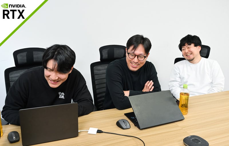 J2Bの金世鐘氏、CEO 金廷均氏、CTAO 古富裕造氏