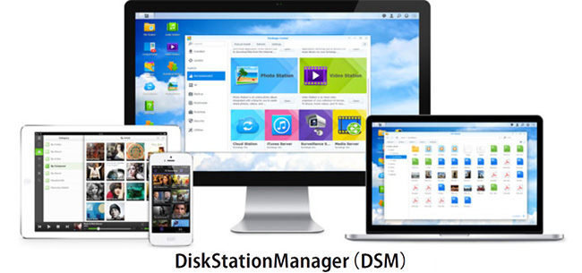 ブラウザベースのオペレーティングシステム「DiskStation Manager」