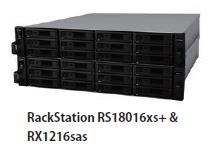 RackStation RS18016xs+&RX1216sas