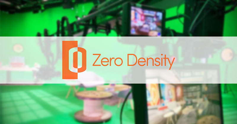 Zero Density社のバーチャルスタジオ技術を使って学校教育に貢献