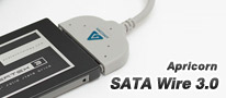 PCを起動したまま簡単操作でシステムクローンを作れる「SATA Wire 3.0」