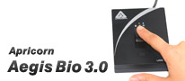 指紋認証によるアクセス制御で堅牢性を強化！Apricorn製ポータブルストレージ「Aegis Bio 3.0」シリーズ