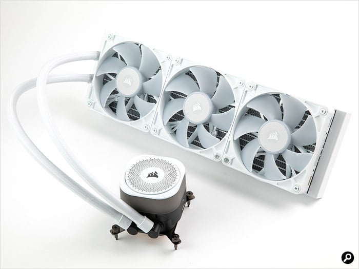 iCUE LINK TITAN 360 RX RGB White（CORSAIR）