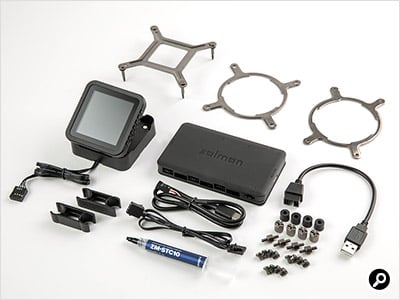 液晶ディスプレイと「ZM-OZハブコントローラー」があるため付属品は多め