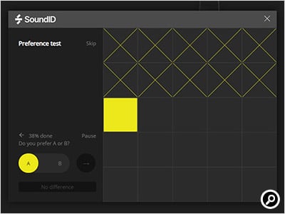 「SoundID」は簡単に好みのイコライザー設定を作れる