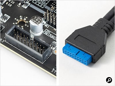 USB 3.0用の内部端子