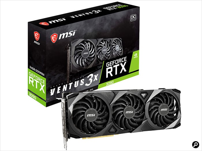 MSIの「GeForce RTX 3090 VENTUS 3X 24G OC」