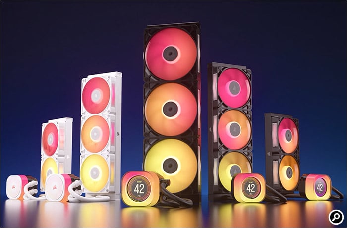 ラジエーターが大きいほど冷却性能が高くなる