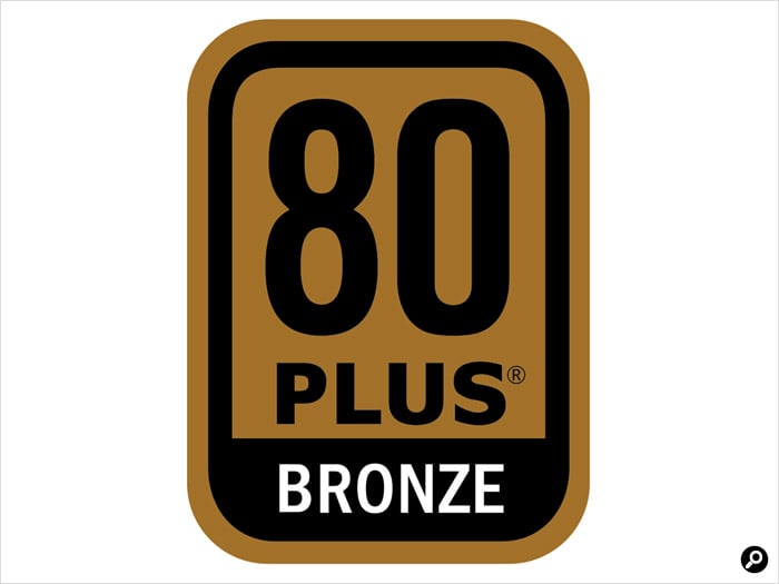 「80 PLUS Bronze」のロゴ