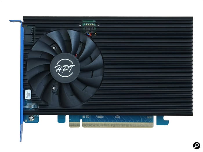 M.2スロットを備えた拡張ボードの例