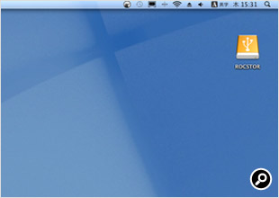 Mac OS X 10.6（Snow Leopard）で認識したところ