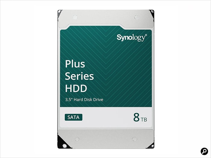 Synologyは自社製NASに最適化したHDDも販売している