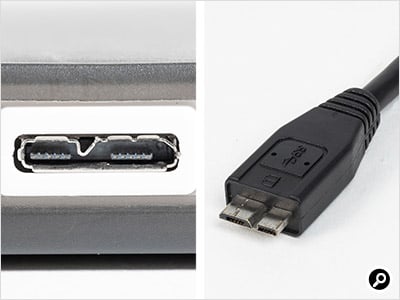 USB 3.x用Micro-B端子