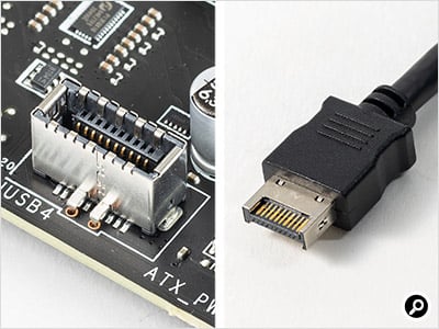 USB Type-C用の内部端子