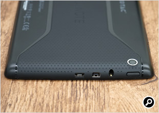 ZOTAC Tegra Note 7の上面