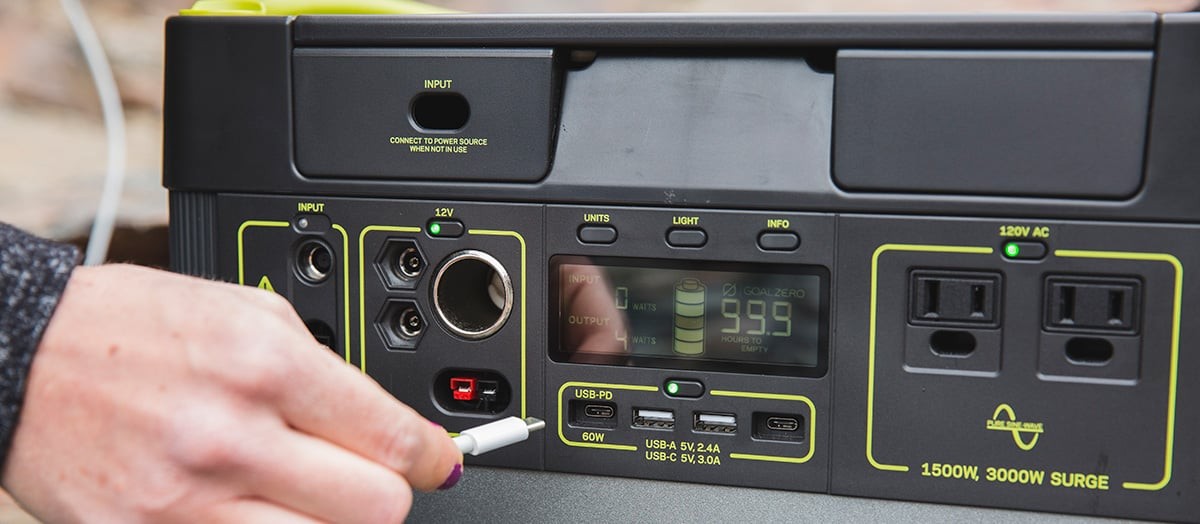 アウトドアや災害対策に活躍！Goal Zeroのポータブル電源「Yeti