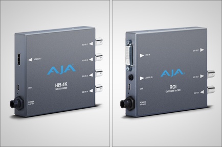 AJA Video Systems社、NAB2013にて新たなミニコンバーターを発表