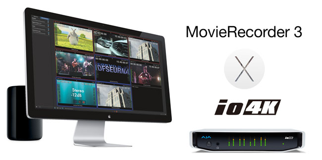 アスクと阿吽技研、Softron Media Services MovieRecorder 3とAJA Io 4Kのバンドル販売を開始