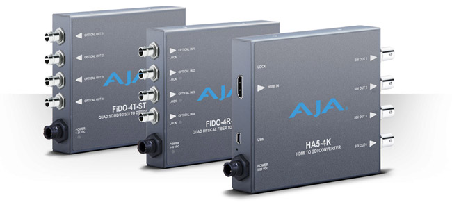 AJA Video Systems社、NAB 2015でミニコンバーターの新製品を発表