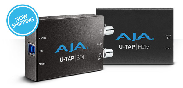 AJA Video Systems社、USB 3.0キャプチャデバイス「U-TAP」を出荷開始