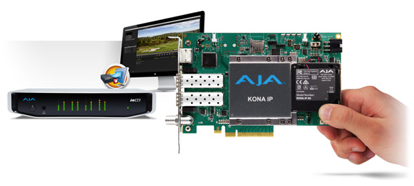 AJA Video Systems社、KONA®、Io®、T-TAP®向けのデスクトップソフトウェアv12.5を発表