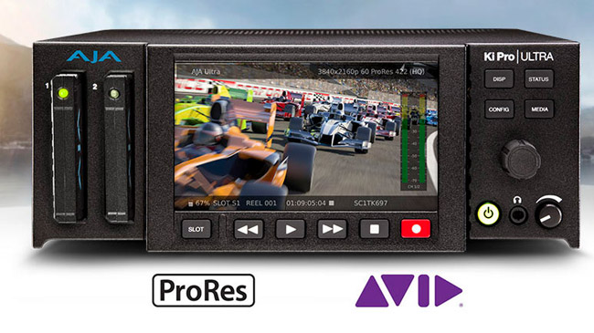 AJA Video Systems社、Avid DNxHDに対応したKi Pro Ultra v2.0ファームウェアを公開