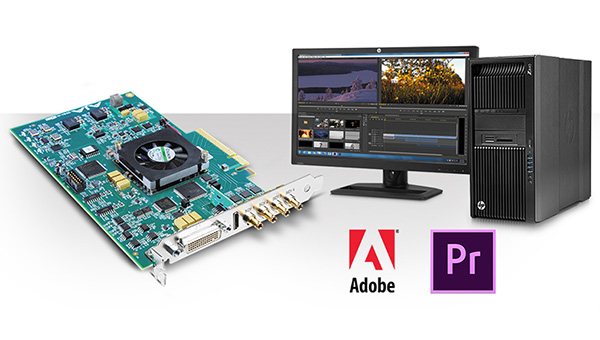 AJA Video Systems社、最新版Adobe Premiere Pro CCをサポートし、ハイブリッドログガンマでのHDRワークフローに対応