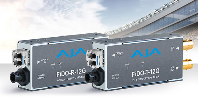 AJA Video Systems社、12G SDI/光ファイバー変換に対応した新しいFiDOミニコンバーターシリーズをIBC 2017で発表