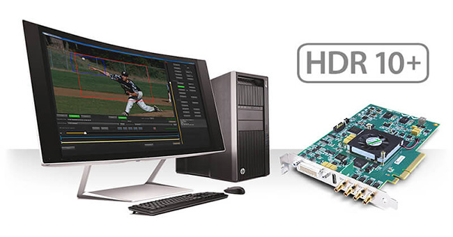 AJA Video Systems社、KONA 4、Io 4K、Io 4K Plusおよび開発者向けビデオカードCorvid 4Kに対応した「HDR10+ SDK」を発表