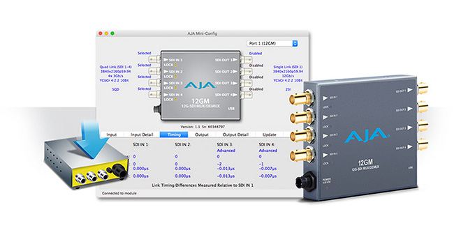 AJA Video Systems社、Mini-Config v2.21.2ソフトウェアアップデートを公開