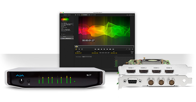 AJA Video Systems社、KONA HDMI、KONA 1、Io IPの出荷およびDesktop Software v14.2を発表