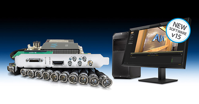 AJA Video Systems社、12G-SDI I/Oを備えた「KONA 5」とDesktop Software v15を発表