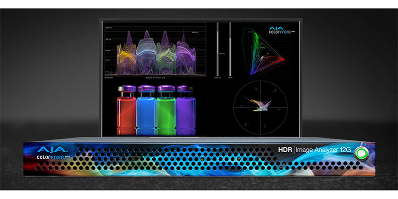 AJA Video Systems社、「HDR Image Analyzer 12G」をIBC 2019で公開