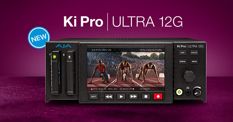 AJA Video Systems社、Ki Pro Ultra 12Gを発表
