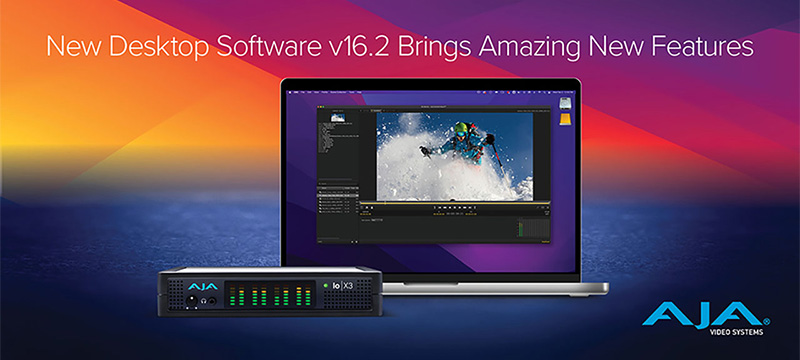 AJA Video Systems社、12-bit RGBに対応したDesktop SoftwareとSDK v16.2を発表