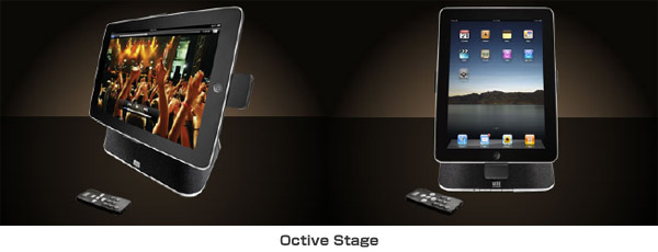 AltecLansing社製、iPhone/iPod/iPad用スピーカー「Octive Stage」