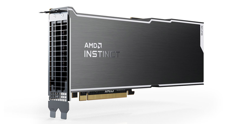 AMD Instinct™ MI210アクセラレータ 製品画像