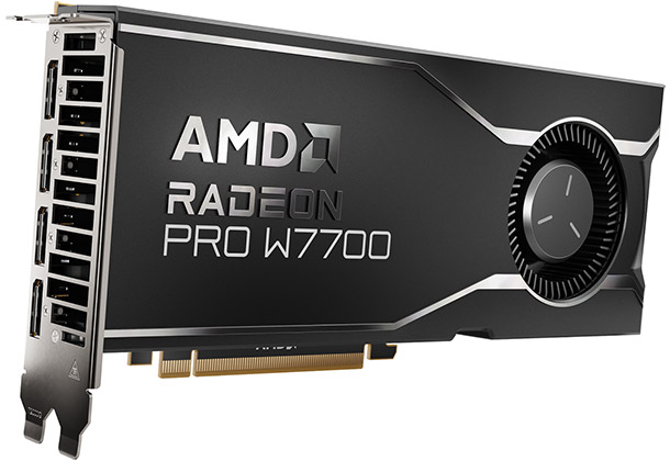 AMD Radeon PRO W7700 製品画像