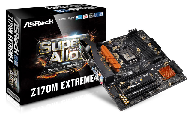 ASRock Z170M Extreme4 製品画像