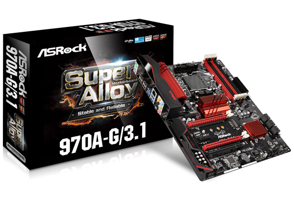 ASRock 970A-G/3.1 製品画像