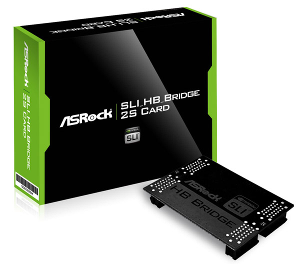 ASRock SLI HB Bridge 2S Card 製品画像