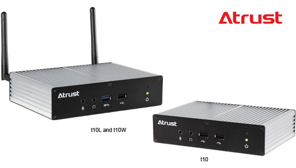 Atrust t10L、t10W、t10 製品画像