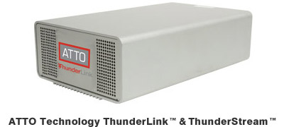 ATTO Technology ThunderLink™ & ThunderStream™ 製品画像