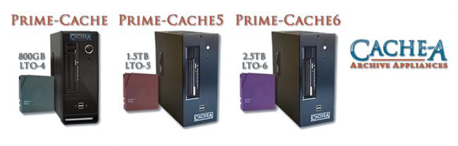 Cache-A社、LTO-6 デスクトップアーカイブソリューション「Prime-Cache6」を出荷開始