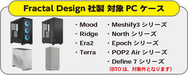 キャンペーン対象製品